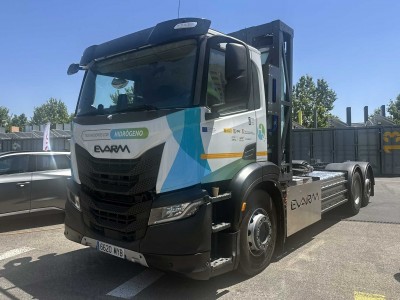 R&eacute;trofit : EVARM pr&eacute;sente la version d&eacute;finitive de son camion &agrave; hydrog&egrave;ne
