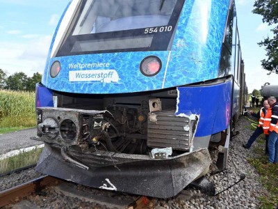 En Allemagne, l'accident d'un train &agrave; hydrog&egrave;ne fait un bless&eacute; grave