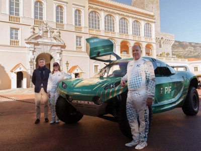 Extreme H : le Prince de Monaco au volant du buggy à hydrogène