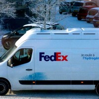 FedEx Express teste le Renault Master &agrave; hydrog&egrave;ne