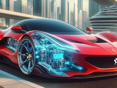 Voici le premier moteur hydrog&egrave;ne hybride de Ferrari