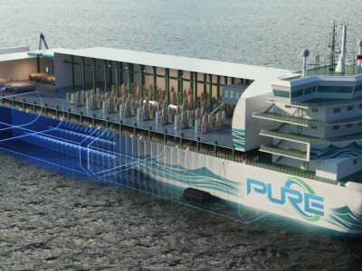 Fresh : Une solution flottante pour fournir de l'hydrogène vert