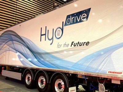 La remorque à hydrogène Hyd-Drive en première mondiale à Solutrans