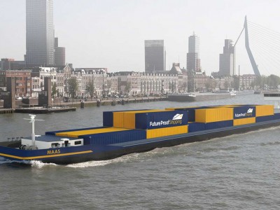Barge à hydrogène : Air Liquide s'associe à Future Proof Shipping