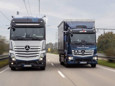 GenH2 Truck : le camion à hydrogène de Mercedes va être testé sur route ouverte