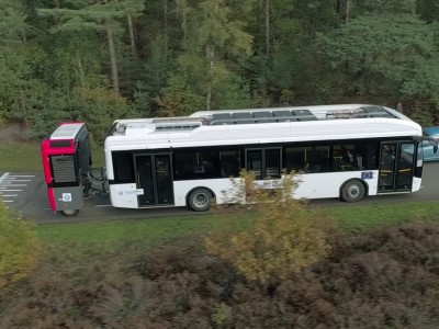 Un prolongateur à hydrogène pour autobus et autocars électriques