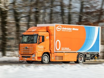 En Suisse, Gebruder Weiss teste son premier camion à hydrogène avec Hyundai