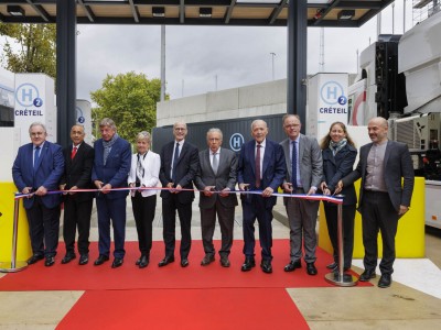 A Créteil, une station hydrogène pionnière issue des ordures ménagères