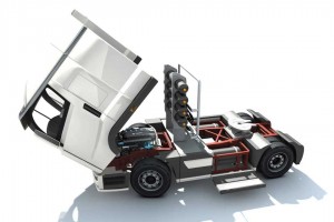 R&eacute;trofit : en Suisse, Fribourg va tester un camion &agrave; moteur hydrog&egrave;ne