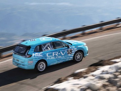 Pikes Peak passe à la voiture hydrogène avec Honda