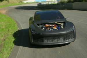 La voiture &agrave; hydrog&egrave;ne d'Hopium prend la route