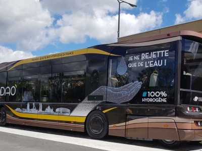 La première ligne de bus à hydrogène de France est lancée