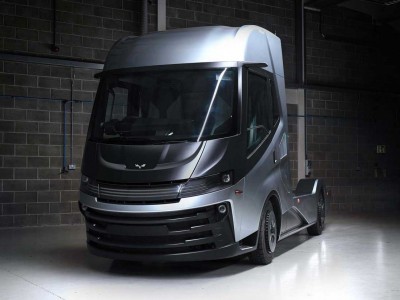 HVS présente son premier camion à hydrogène