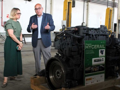 Hycerail : un autorail à moteur hydrogène pour décarboner le ferroviaire espagnol