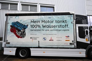 BMW fait le pari du moteur hydrog&egrave;ne pour sa logistique avec un premier test grandeur nature