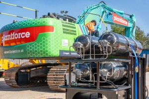 HyConstruct : des moteurs diesel-hydrogène pour décarboner les engins de chantier