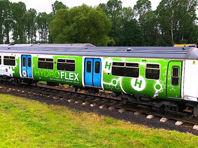 HydroFLEX, le premier train &agrave; hydrog&egrave;ne du Royaume-Uni