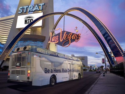 Las Vegas reçoit ses premiers bus à hydrogène