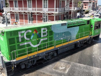 Le Chili inaugure sa premi&egrave;re locomotive &agrave; hydrog&egrave;ne vert
