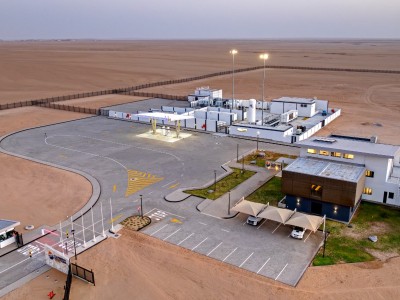 En Afrique, cette usine d'hydrog&egrave;ne vert fonctionne sans r&eacute;seau &eacute;lectrique et vise d&eacute;j&agrave; 500 MW