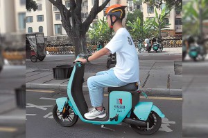 Des millions de trajets... En Chine, le scooter &agrave; hydrog&egrave;ne fait sa r&eacute;volution silencieuse