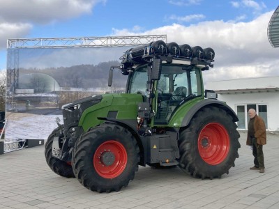 Fendt pr&eacute;sente son premier tracteur agricole &agrave; hydrog&egrave;ne