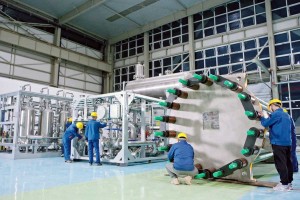 Hydrog&egrave;ne : le chinois Longi livre son premier &eacute;lectrolyseur en Europe