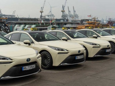 Les premiers taxis à hydrogène arrivent à Hambourg