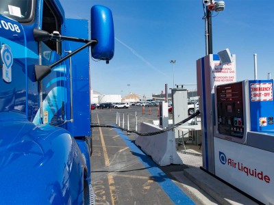 La première station hydrogène pour poids lourds de France ouvrira en avril