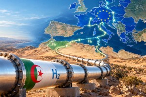 3 300 kilom&egrave;tres... l'Alg&eacute;rie avance sur son grand corridor hydrog&egrave;ne vers l'Europe