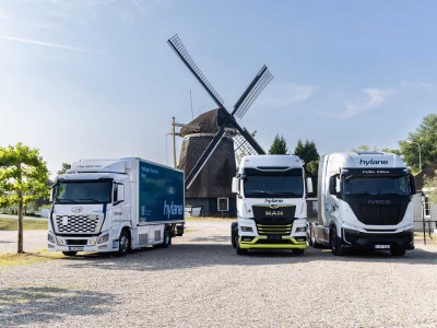 Hylane étend son modèle de location de camions hydrogène aux Pays-Bas