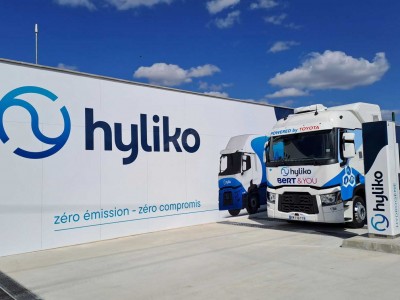 A Paris, la première station hydrogène pour poids lourds ouvre ses portes