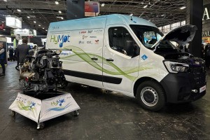 Avec HyMot, Bosch mise sur le moteur hydrog&egrave;ne pour d&eacute;carboner les v&eacute;hicules utilitaires