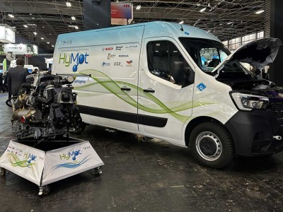Avec HyMot, Bosch mise sur le moteur hydrog&egrave;ne pour d&eacute;carboner les v&eacute;hicules utilitaires