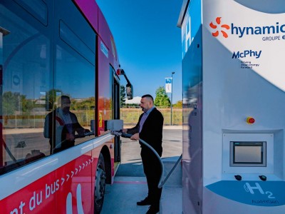 Auxerre inaugure sa station hydrogène