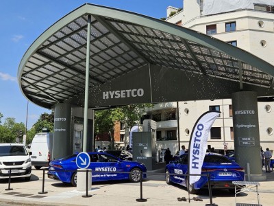 Située au coeur de Paris, cette station hydrogène est la plus grande d'Europe