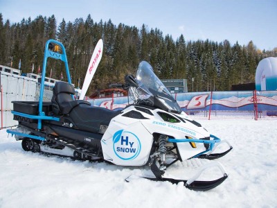 Lynx HySnow, la première motoneige à hydrogène