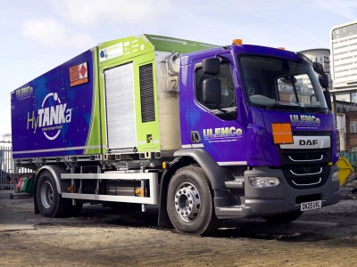 Avec HyTANKa, ULEMCo lance une station mobile d'hydrogène pour les chantiers