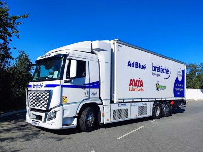 En Vendée, Brétéché mise sur l'hydrogène avec un camion Hyundai Xcient
