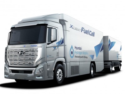 Faurecia va équiper les camions à hydrogène de Hyundai