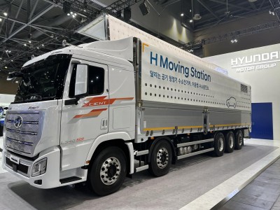 Hyundai présente sa station hydrogène mobile à H2 Meet 2023