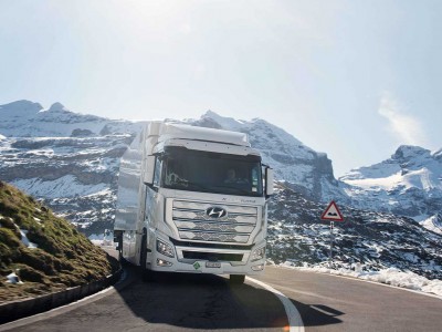 En Suisse, la flotte de camions à hydrogène de Hyundai dépasse le million de kilomètres