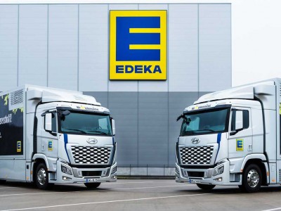 En Allemagne, Edeka teste ses premiers camions à hydrogène