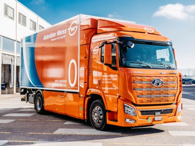 Camion hydrogène : un premier test concluant pour Gebrüder Weiss