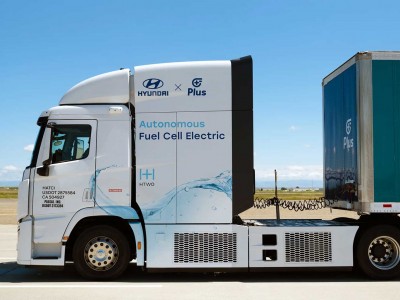Le camion hydrogène autonome de Hyundai récompensé