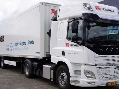 DB Schenker va louer les camions à hydrogène d'Hyzon