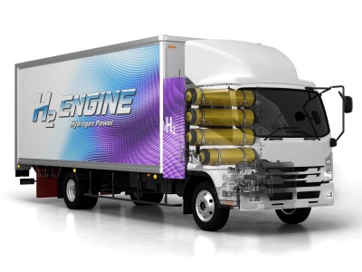 Japon : sur base Isuzu, ce camion rétrofité à moteur hydrogène va débuter ses tests