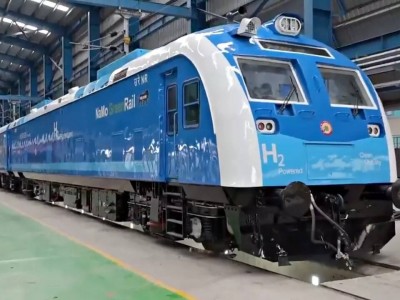 L'Inde pr&ecirc;te &agrave; lancer le plus grand train &agrave; hydrog&egrave;ne au monde