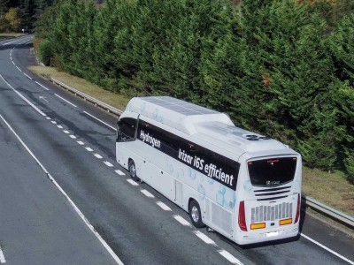 Irizar i6s H2 FCEV : un autocar hydrogène à autonomie XXL testé à Marseille