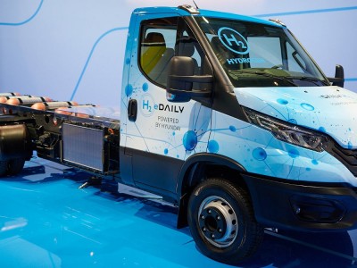 Iveco eDaily FCEV : un utilitaire hydrogène conçu avec Hyundai